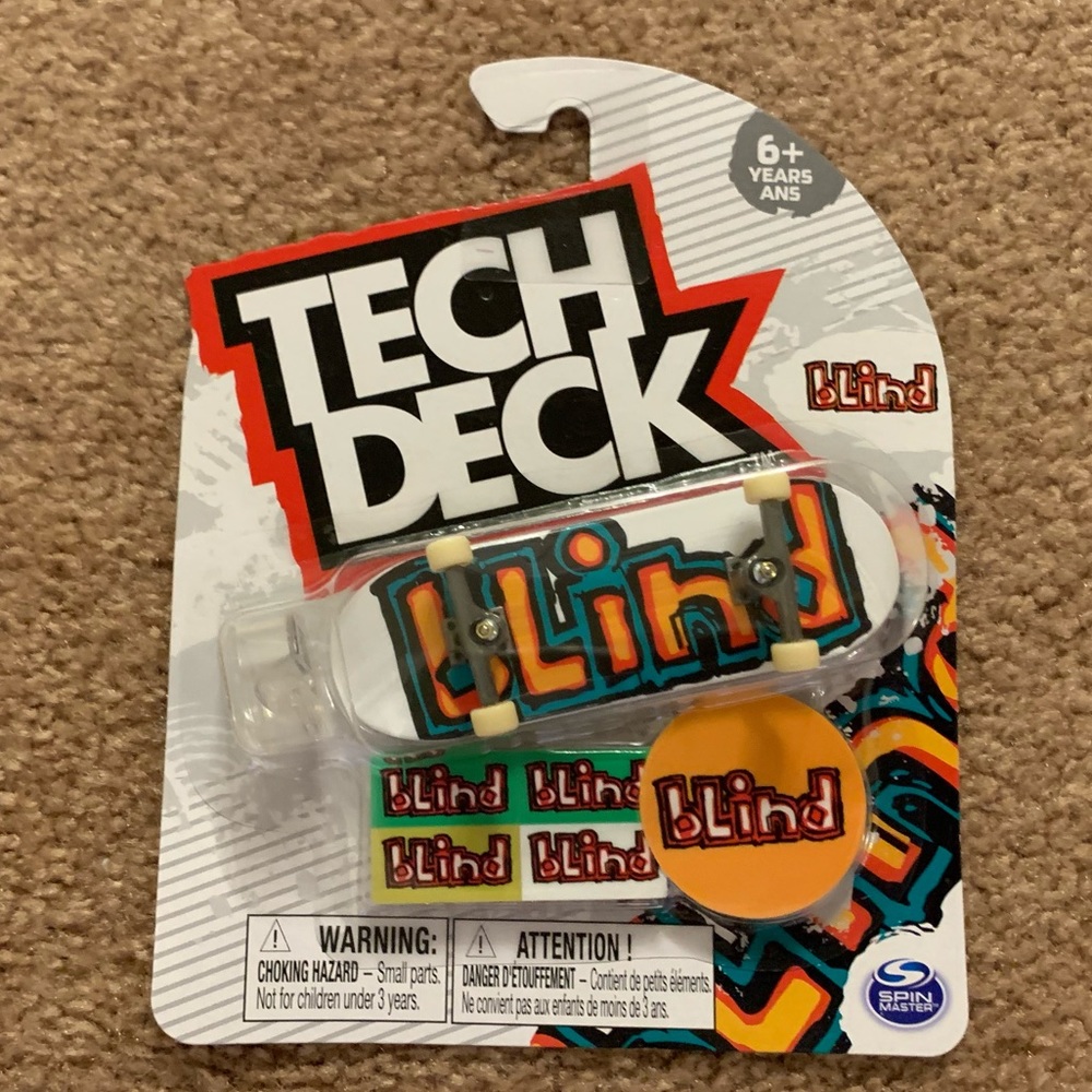 Tech Deck Fingerboard Skateboard Blind Edition Ultra Rare 96mm